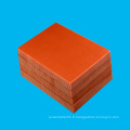 Plaque phénolique laminée de papier isolant orange